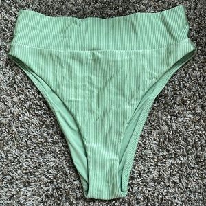 NWOT aerie high cut cheeky swim bottoms